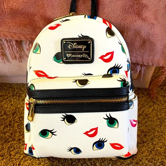 RARE Princess eyes ❤️ logo loungefly bag with tags! Oh Nana! ? We can main image 3